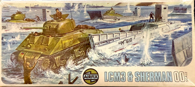 Sherman TK & LCM3 Land Craft, 1/76 1973 ISSUE