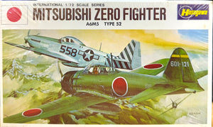 Mitsubishi Zero Fighter A6M5 Type 52 1/72 1972