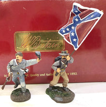 Load image into Gallery viewer, Stonewall Brigade - 5th Virginia Infantry Command Set #1 - 2-piece 54mm Metal Figures