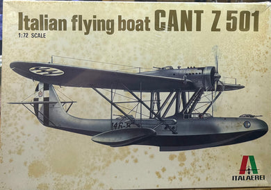 CANT Z 501 Italian flying boat, 1/72 1972 ISSUE
