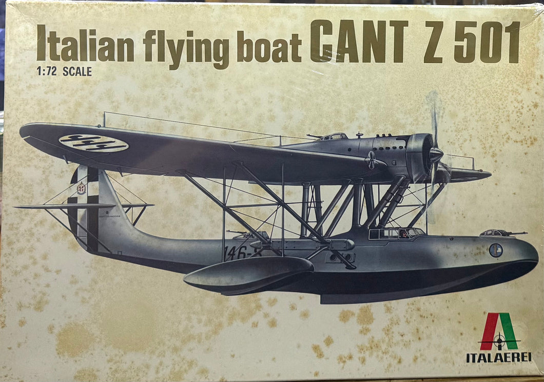CANT Z 501 Italian flying boat, 1/72 1972 ISSUE