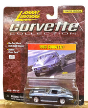 Load image into Gallery viewer, 1963 Corvette (Light Blue) - Johnny Lightning - Corvette Collection