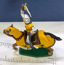 Load image into Gallery viewer, Knight With Sword - On Horse - Yellow