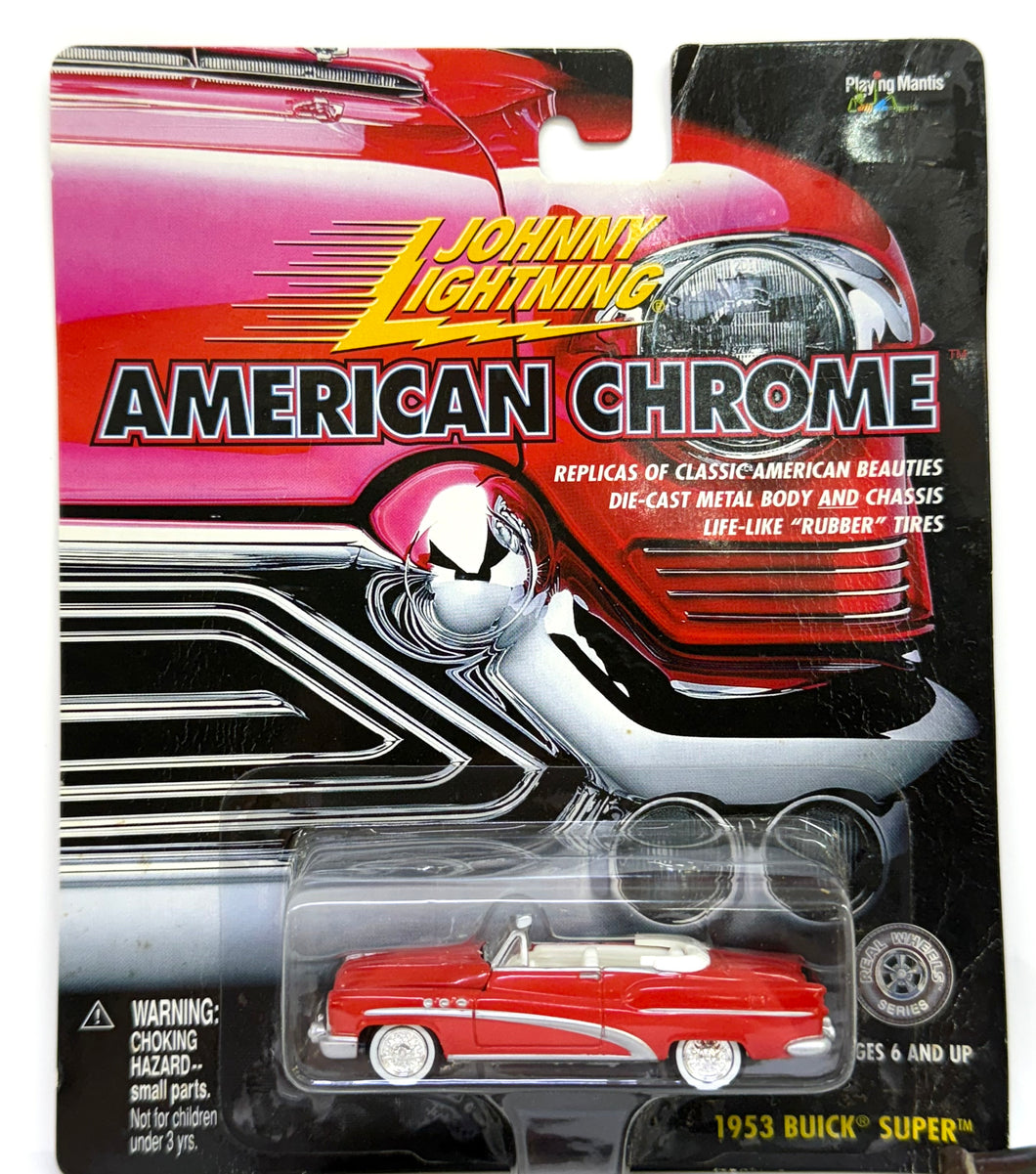 1953 Buick Super, 1/64 (Red) Johnny Lightning 