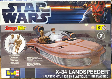 Star Wars X-34 Landspeeder 1/19 SnapTite 2012 ISSUE