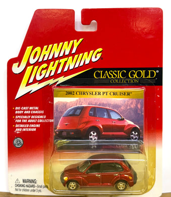 2002 Chrysler PT Cruiser Johnny Lightning Classic Gold 404-15
