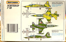 Load image into Gallery viewer, Northrop F-5B, 1/72 1983 ISSUE