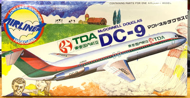 McDonnell Douglas DC-9 Toa Domestic Airlines (TDA) 1/200 1980 ISSUE