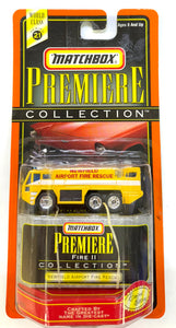 NEWFIELD AIRPORT FIRE RESCUE Matchbox Premiere Collection World Class Series 21