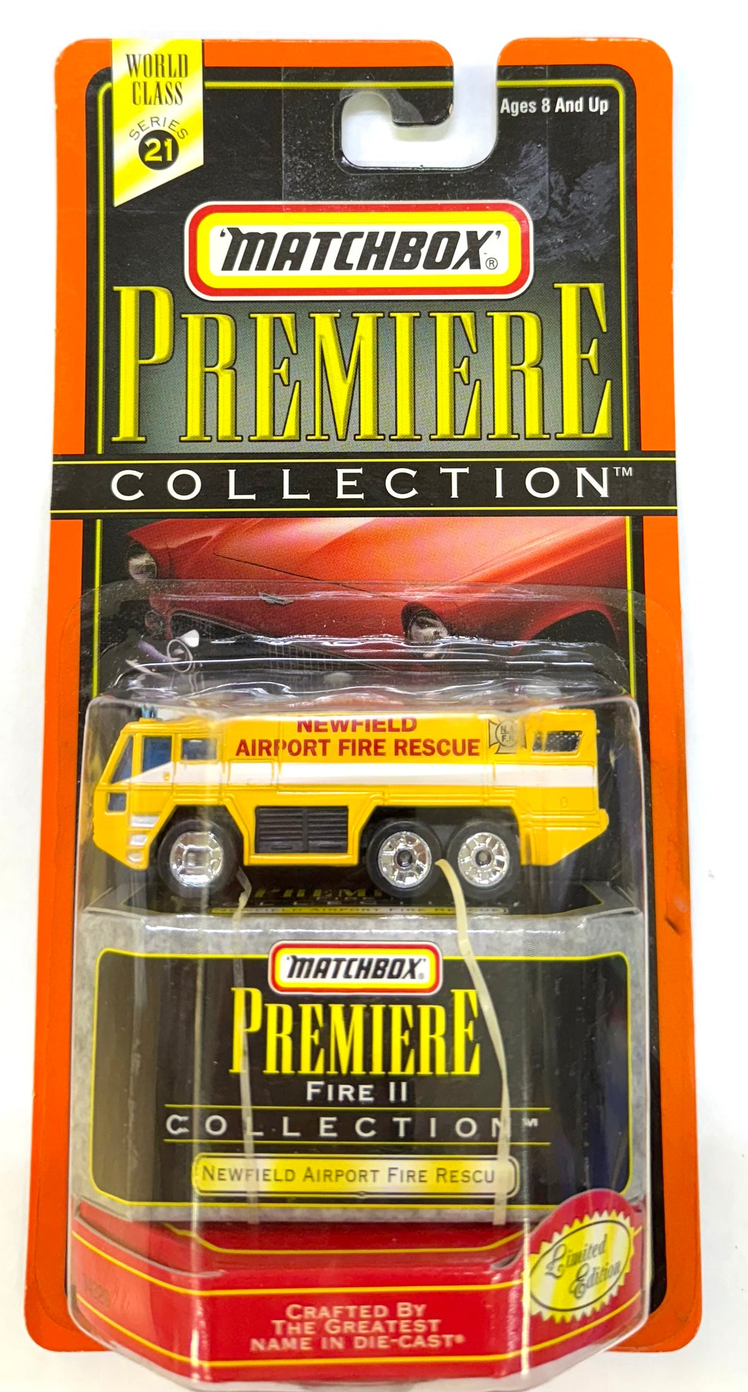 NEWFIELD AIRPORT FIRE RESCUE Matchbox Premiere Collection World Class Series 21