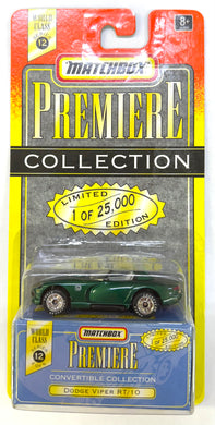 Dodge Viper RT/10 1/58 Matchbox Premiere Collection World Class Series 12