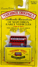 Load image into Gallery viewer, Matchbox Originals Authentic Recreations "No.5 The London Bus