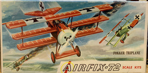 Fokker Triplane US issue, 1/72 1964 ISSUE