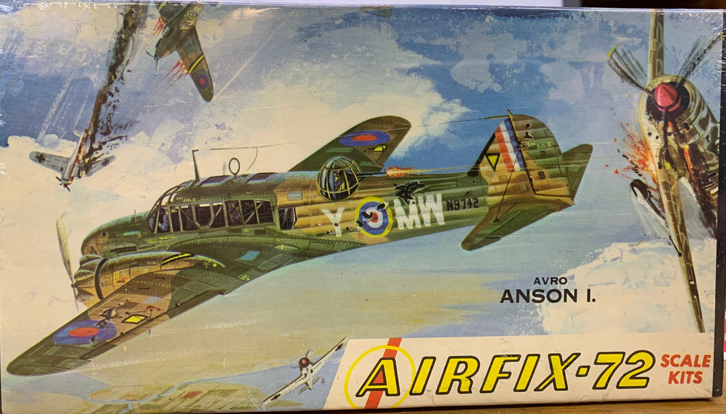 Avro Anson I., 1/72 1963 ISSUE