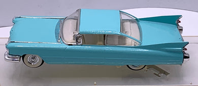 1959 CADILLAC 2-DOOR SEDAN LIGHT BLUE 1/43