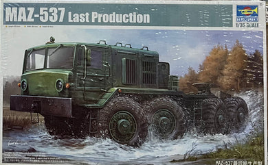 MAZ-537 Last Production 1/35