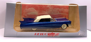 1959 CADILLAC CABRIOLET BLUE 1/43