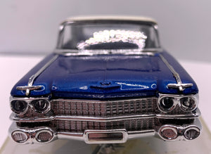 1959 CADILLAC CABRIOLET BLUE 1/43