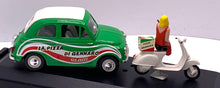 Load image into Gallery viewer, FIAT 500 LA PIZZA DI GENNARO &amp; PIAGGIO VESPA 50 3M 1/43