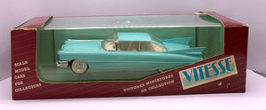 1959 CADILLAC 2-DOOR SEDAN LIGHT BLUE 1/43