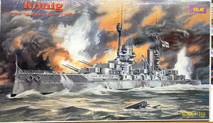 König WWI German Battleship 1/350
