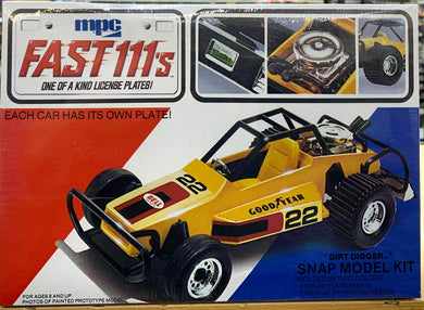 Fast 111's Dirt Digger (Screamin' Yellow) 1/32 1981 ISSUE