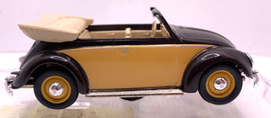 1949 Volkswagen Open Cabriolet Tan/Black 1/43