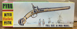 Dutch Flintlock Pistol 1/1 SCALE 1966 ISSUE