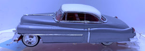 1950 CADILLAC COUPE SILVER 1/43