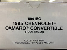 Load image into Gallery viewer, 1995 Chevrolet Camaro Convertible Polo Green 1/25