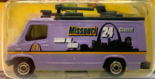 Load image into Gallery viewer, MISSOURI Channel 24 SHOW ME NEWS&quot; 1/73 Matchbox Across America 50th Birthday Series