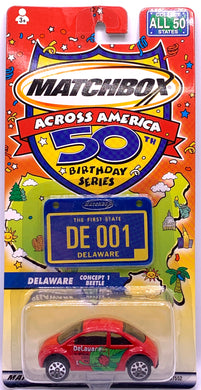 DELAWARE Volkswagen Concept 1 1/61 Matchbox Across America 50th Birthday Series