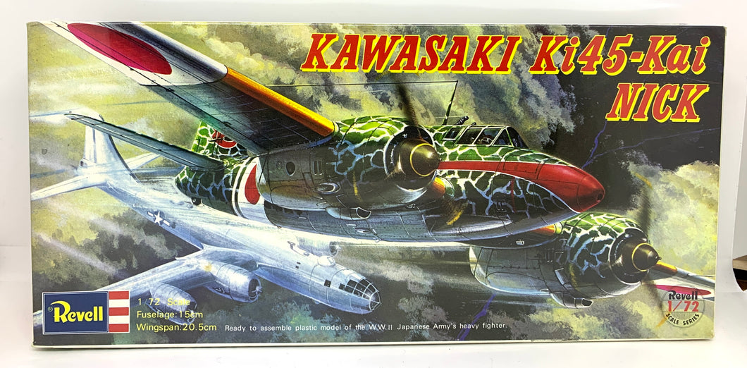 Kawasaki Ki45-Kai NICK 1/72 1974 ISSUE