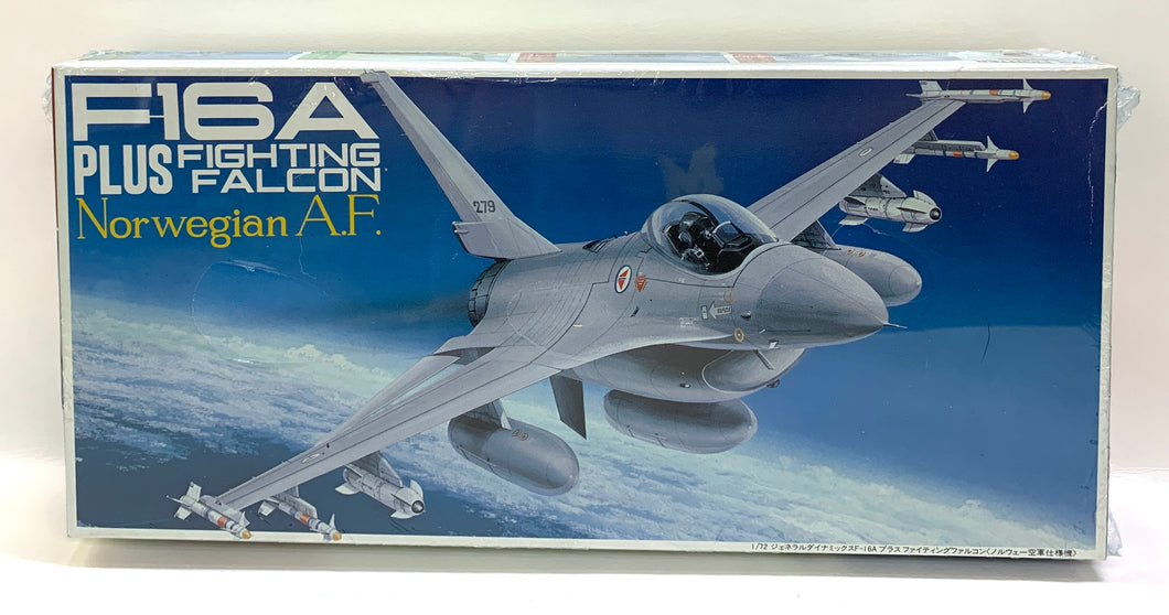 F-16A PLUS FIGHTING FALCON Norwegian A.F. 1/72 1985 ISSUE
