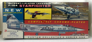 Lockheed F-104 Starfighter Authent-I-Plated 1/48 1961 ISSUE