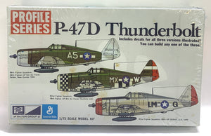 P-47D Thunderbolt Profile Series 1/72 1972 ISSUE