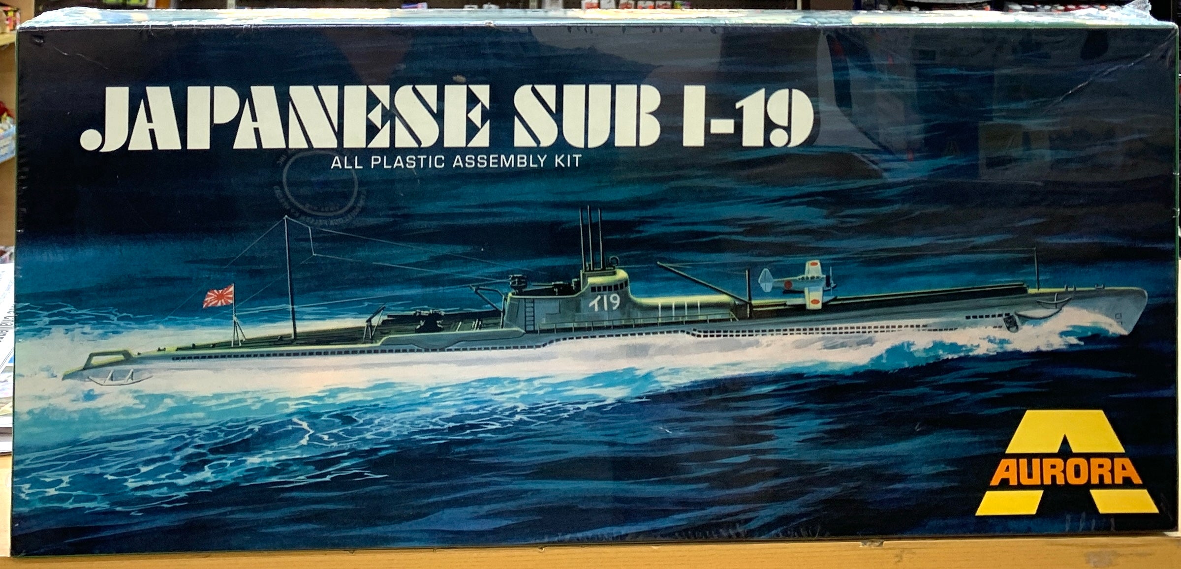 Japanese Submarine I-19 1/285 1969 ISSUE – J-BarHobbies