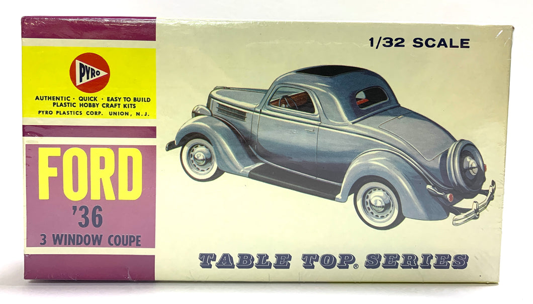 1936 Ford 3 window Coupe 1/32  1963 ISSUE