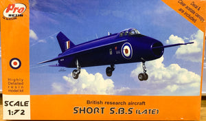 Short S.B.5 (late) British research aircraft  1/72