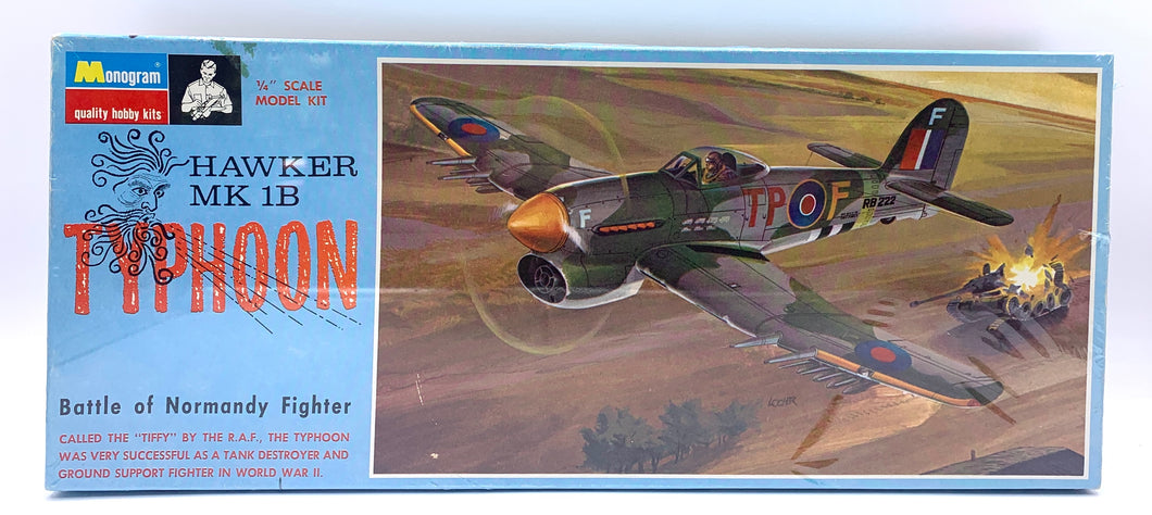 Hawker MK 1B Typhoon 1/48 1968 ISSUE Battle of Normandy Fighter
