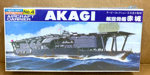 Aircraft Carrier AKAGI 1/2000 1980 ISSUE