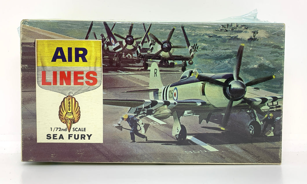 Sea Fury Hawker 1/72  1964 ISSUE