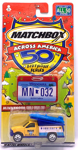 MINNESOTA North Star Rescue Ford F-Series Truck 1/79  Matchbox Across America 50th Birthday Series