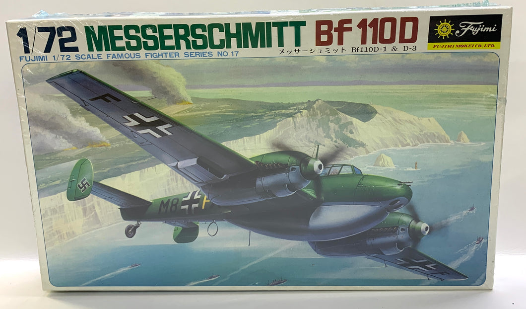 Messerschmitt Bf 110D 1/72  1976 ISSUE