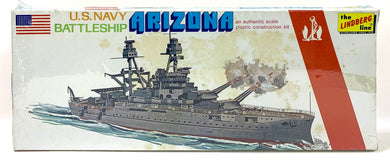 U.S. Navy Battleship Arizona 1/1200 1974 ISSUE
