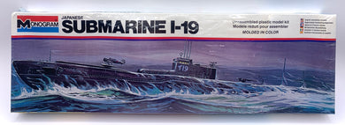 Japanese Submarine I-19 1/275  1979 ISSUE