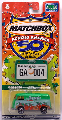 GEORGIA The Georgia Peach Mobile 1/58 Matchbox Across America 50th Birthday Series