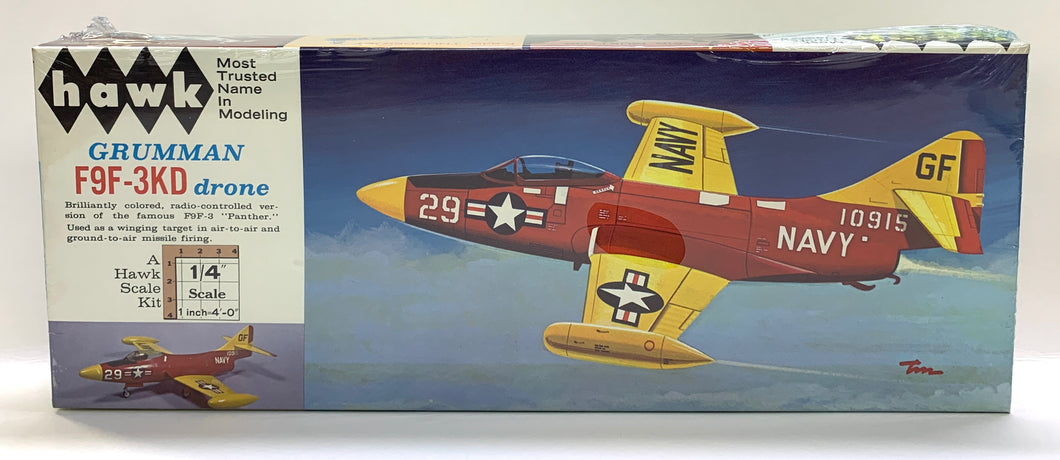 Grumman F9F-3KD drone 1/48 1965 ISSUE