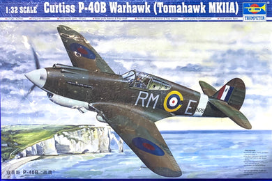 Curtiss P-40B Warhawk Tomahawk MKIIA 1/32 Scale 2003 Issue