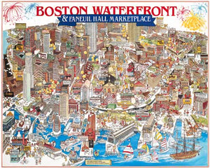 BOSTON WATERFRONT - 1000 Piece Jigsaw Puzzle #07